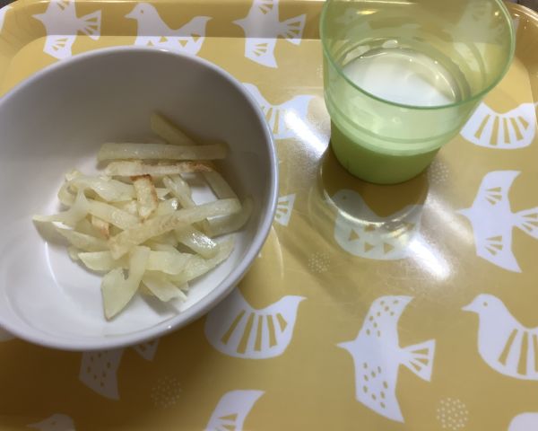 コンソメチーズポテト焼き　離乳食完了期