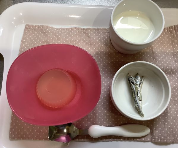 りんごゼリー、食べる煮干し常食