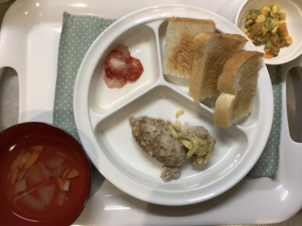 ひき肉とマッシュポテトのグラタン常食