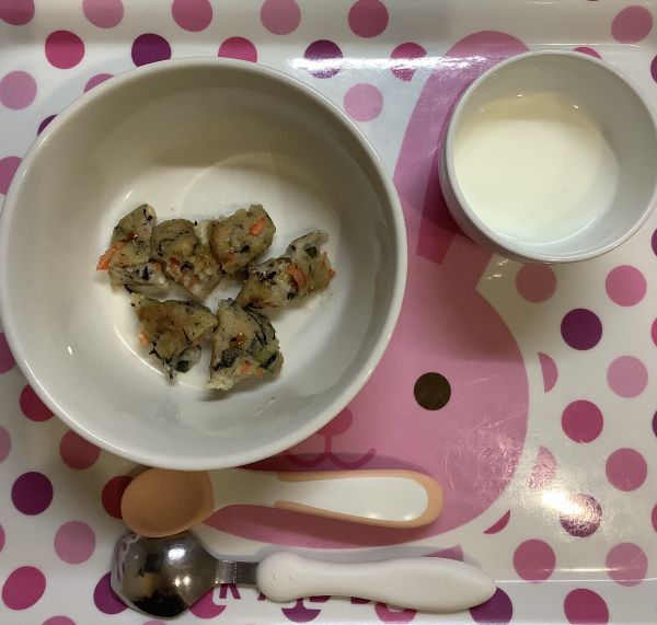 豆腐とひじきのおやき離乳食完了期
