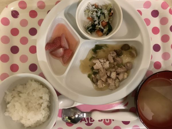 鶏肉と白菜の煮物完了
