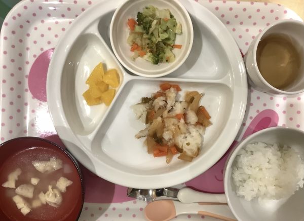 かれいの甘酢あん離乳食完了期