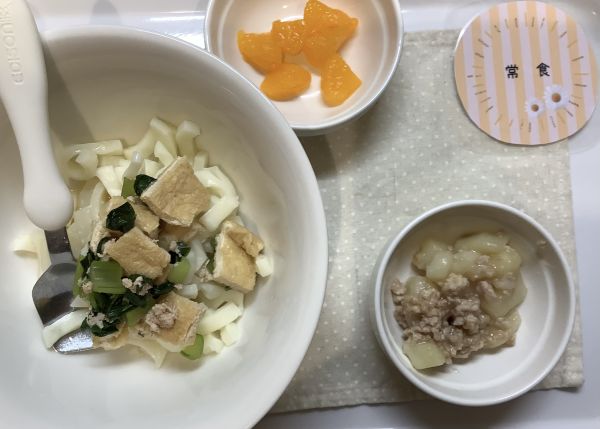 きつねうどん常食