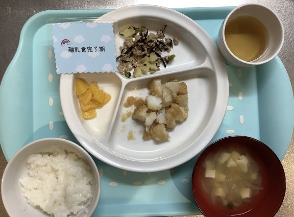 かれいのおろし煮離乳食完了期