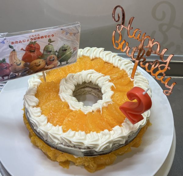バースデーケーキ🎂おめでとうございます㊗️