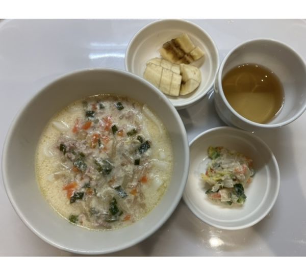 豆乳坦々うどん