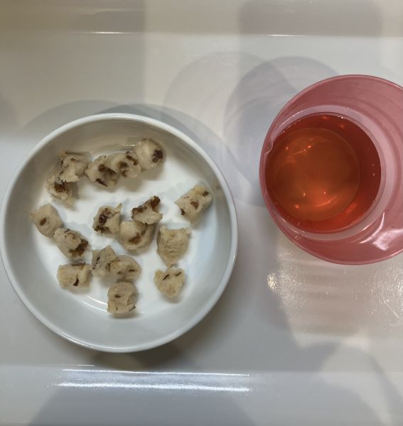 レーズン蒸しパン離乳食後期