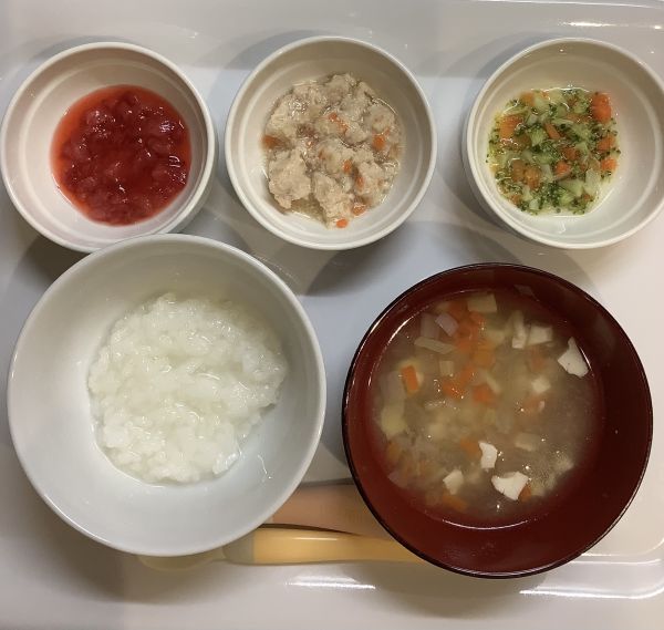 鶏肉団子の煮物離乳食後期