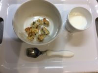 豆腐ひじきのおやき 完了期