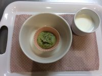 小松菜バナナ蒸しパン 常食