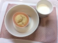 おから蒸しパンです《常食》