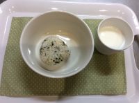 ほうれん草おかかおにぎり 常食