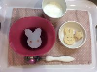 お月見ぶどうゼリーとクッキー 常食