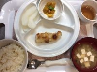 かれいの梅照り焼き 常食