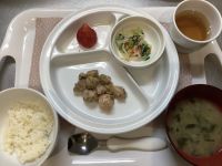 鶏肉と白菜の煮物常食