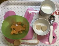 にんじんゼリー、手作りクッキー離乳食完了期