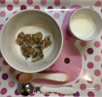 豆腐とひじきのおやき離乳食完了期