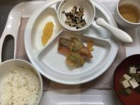 鮭のみそあんかけ常食