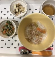 白菜と豚肉のあんかけフォー離乳食後期（アレルギー対応)