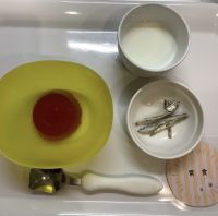 ぶどうゼリー、食べる煮干し常食