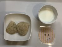 アスパラとシラスのおにぎり常食