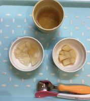 もものゼリー、じゃがいも煮離乳食完了期（アレルギー対応）