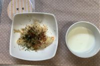 キャベツのお好み焼き常食