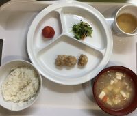 鶏肉団子の甘酢あんかけ常食