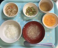 後期　カレイの煮物